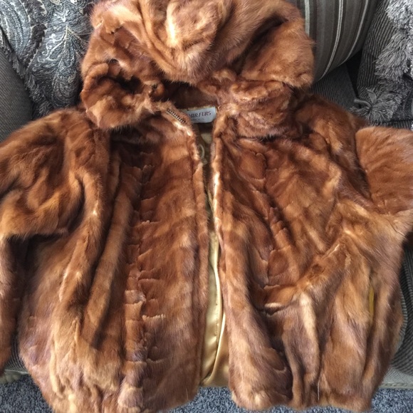 MINK FUR coat