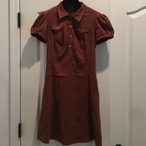 Betsey Johnson Puff Sleeve Dress