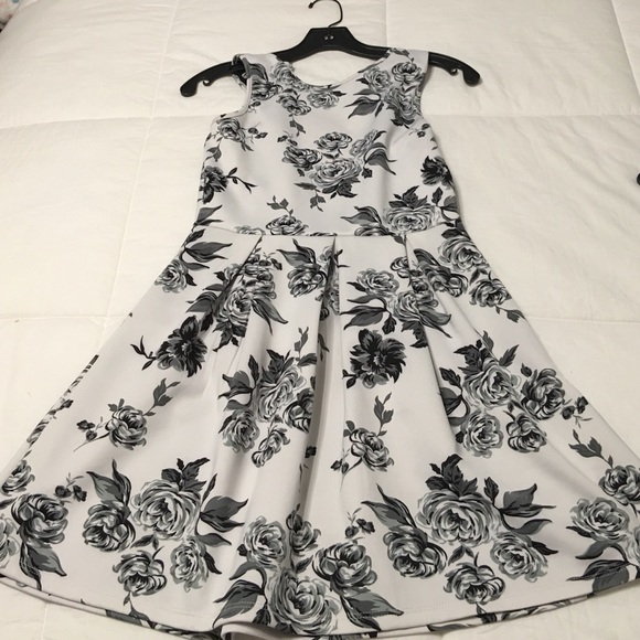 F21 floral dress