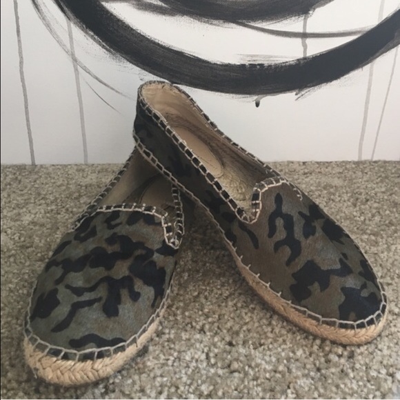 Zara camo print espradilles