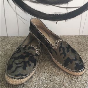 Zara camo print espradilles