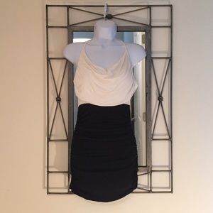 White/Black Mini Dress