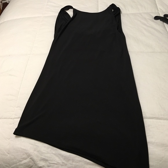 BCBG generation black fitted dress