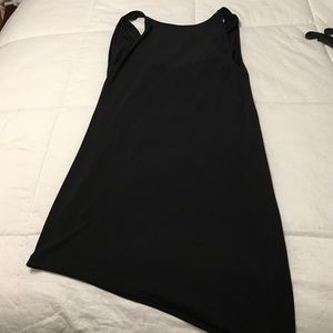 BCBG generation black fitted dress