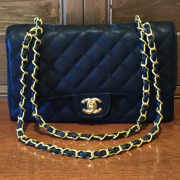 Chanel Handbags - NEW Inspired Black Bag