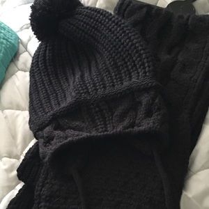 Hat and scarf