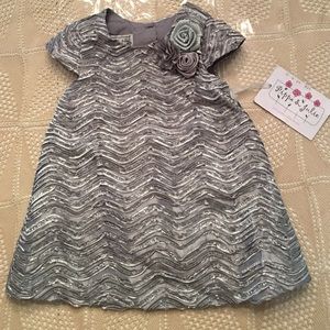 Pippa & Julie 2 pc baby dress NWT