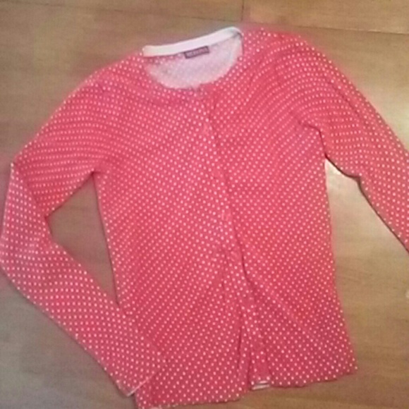 Polka dot cardigan