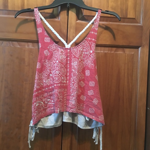 Bandanna tank top