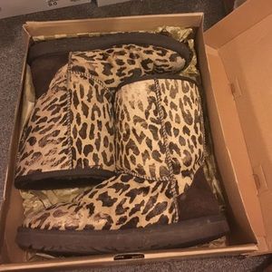 Cheetah print uggs