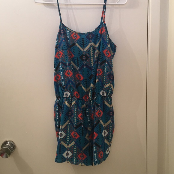 Color Aztec romper - Picture 1 of 3