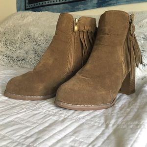 Faux Suede Booties