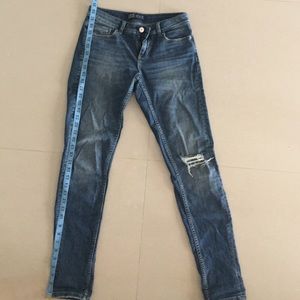 Zara ripped jeans