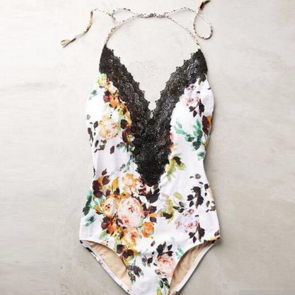 Floral one Piece