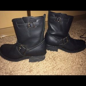 Frye Engineer Moto Boots
