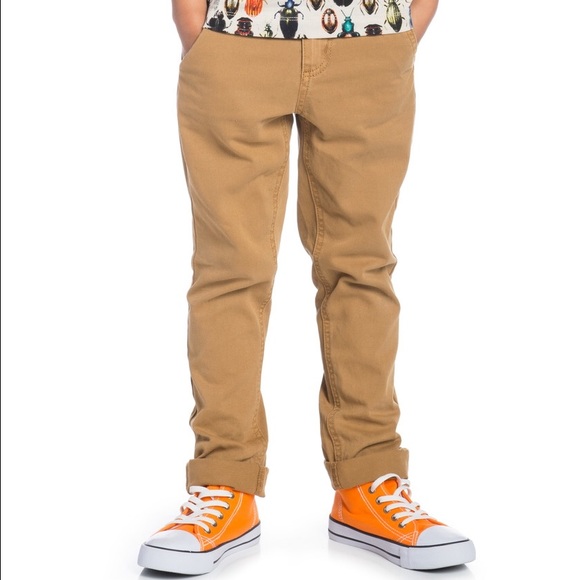 FabKids Boys Khaki Chinos