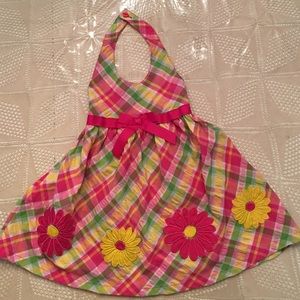 Blueberi Boulevard halter dress. Like new