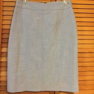 Worthington light gray pencil skirt