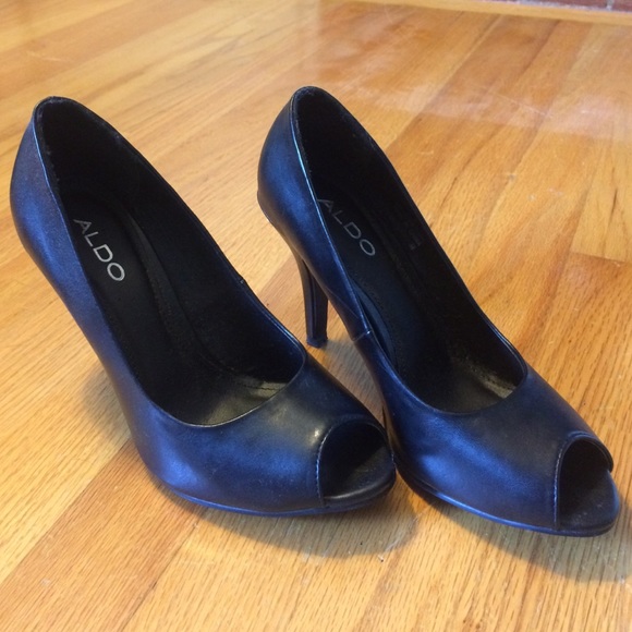 Aldo peep toe heels - Picture 1 of 4