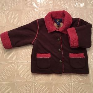 Osh Kosh Bgosh baby mid wgt faux shearling jacket