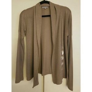 Brown cardigan
