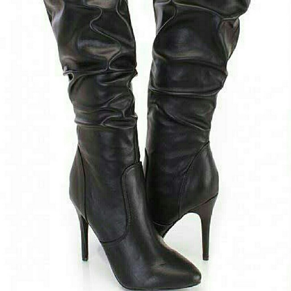 Black boots
