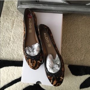 Aldo Leopard Print Flats