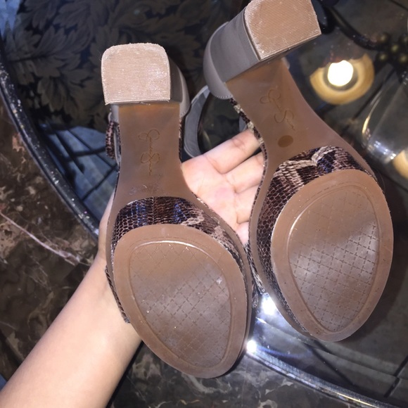 Super Jessica Simpson heels size 6 - Picture 4 of 4