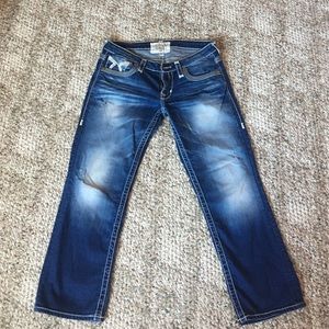 Crop jeans
