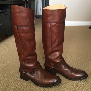 Frye Lindsay Spur Boots, Redwood, M