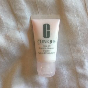 Clinique rinse-off foaming cleanser