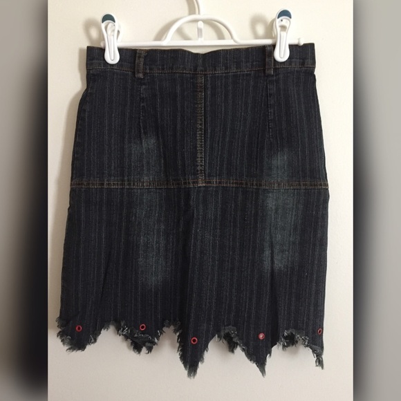 Black Denim Skirt - Like New! - Picture 2 of 4