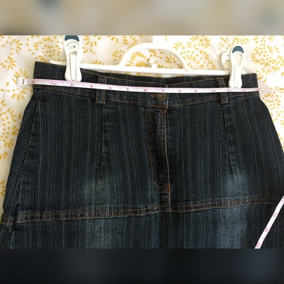 Black Denim Skirt - Like New! - Picture 3 of 4