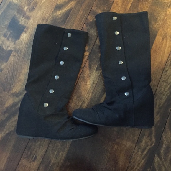 Aldo wedge tall boots