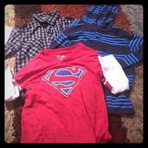Lot of boy's long sleeve shirts