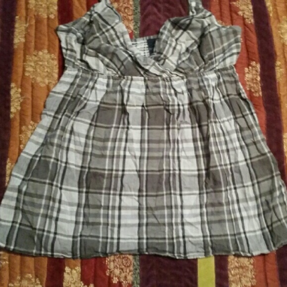 Donating 3/30! Grey Tank with Spaghetti Straps.