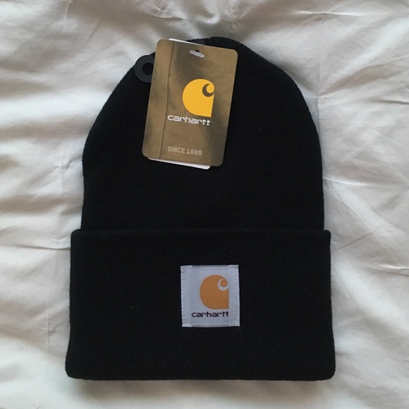 Carhartt black beanie nwt