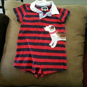 Baby boys Mud Pie one piece