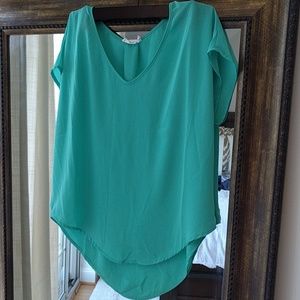 Lush teal top