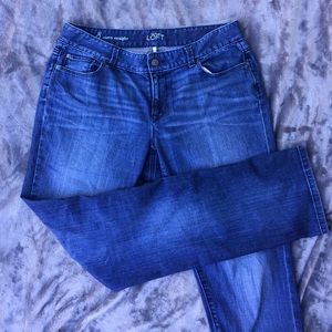 Ann Taylor Loft sz 29/8 Curvy Straight Jeans