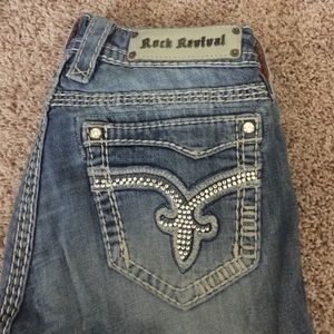 Comfortable Rock Revival Jeans