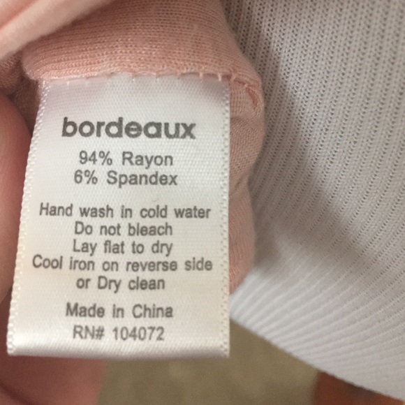 Sold. Pink Anthro top by Bordeaux - Picture 4 of 4
