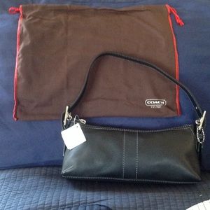 Coach leather bag