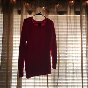 Red American Eagle Jegging Sweater