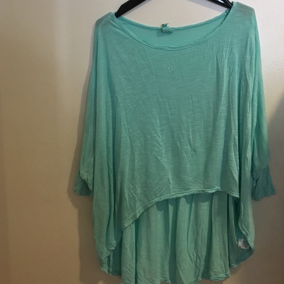 Emma and Sam oversized quarter sleeve shirt