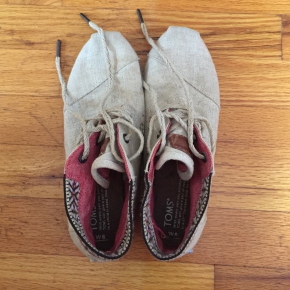 TOMS high top shoes