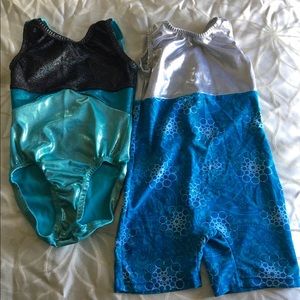 2 Garland Activewear Gymnastics Leotards