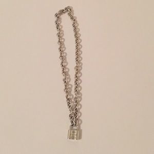 Tiffany & Co necklace lock it necklace