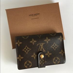 LOUIS VUITTON Monogram French Purse Wallet