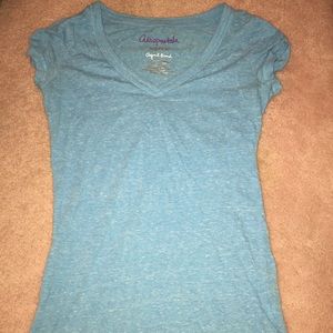 Blue V-Neck Tee Aeropostale